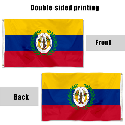 Fyon Gran Colombia Flag Indoor and outdoor banner 40101