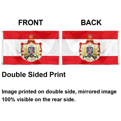 Fyon Grand Duchy of Hesse Crest Flag Indoor and outdoor banner