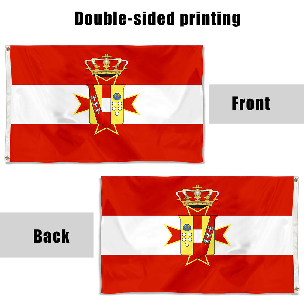 Fyon Grand Duchy of Tuscany Flag Indoor and Outdoor Banner