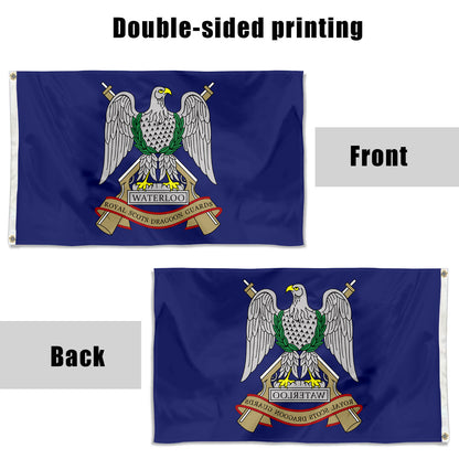 Fyon Great Britain Royal Scots Dragoon Guards flag Indoor and outdoor banner