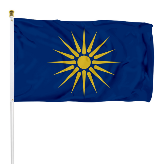 Fyon Greek Macedonia Flag Indoor and outdoor banner 33008