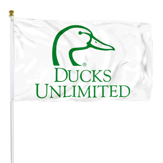 Fyon Green Ducks Unlimited Flag Banner