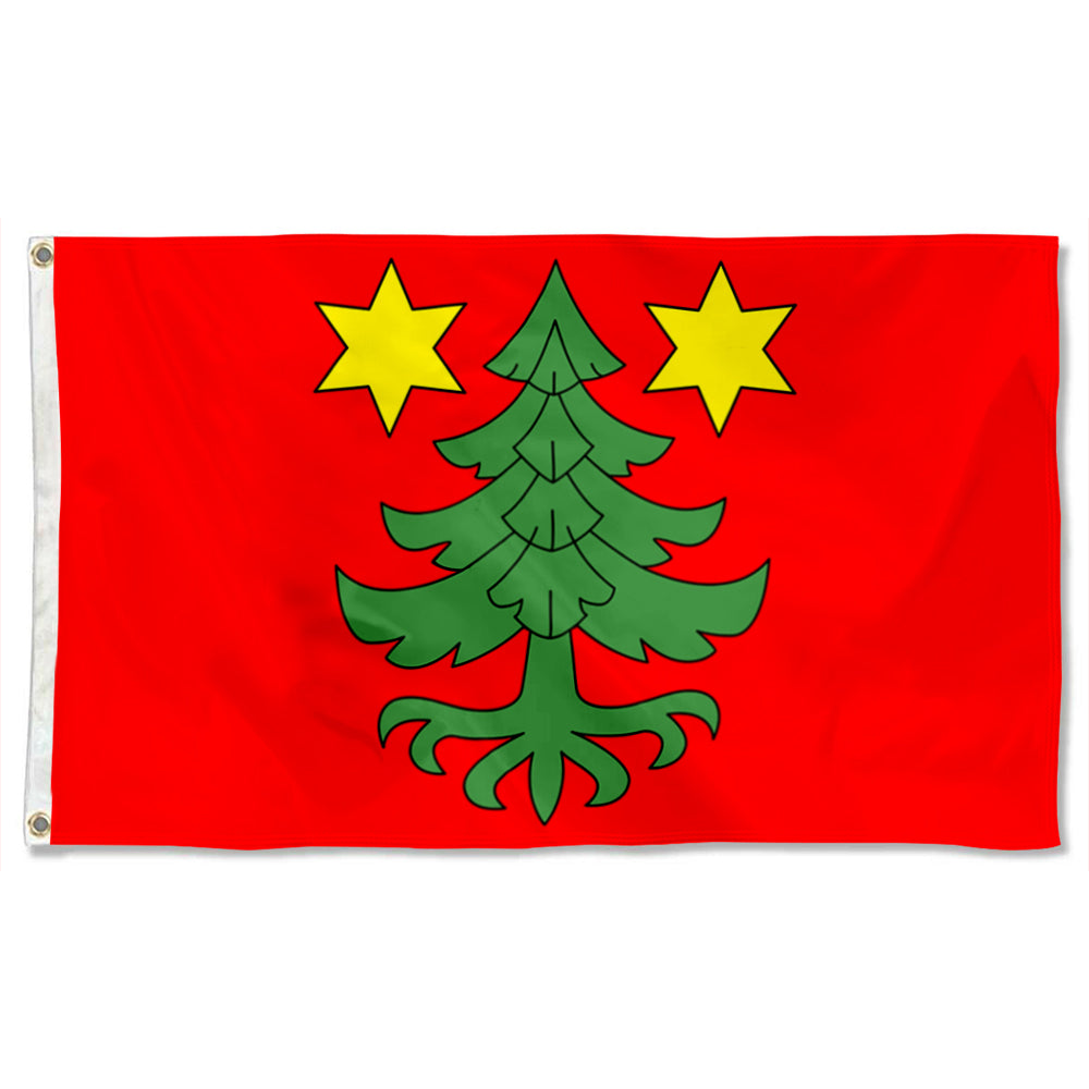 Fyon Green Tree Flag Banner
