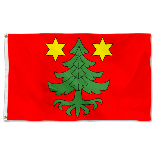 Fyon Green Tree Flag Banner