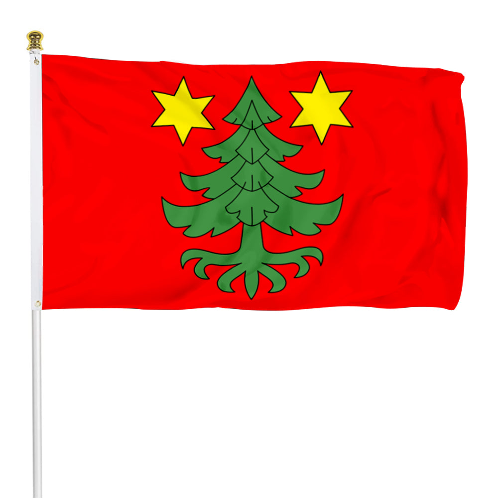 Fyon Green Tree Flag Banner