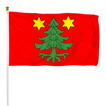 Fyon Green Tree Flag Banner