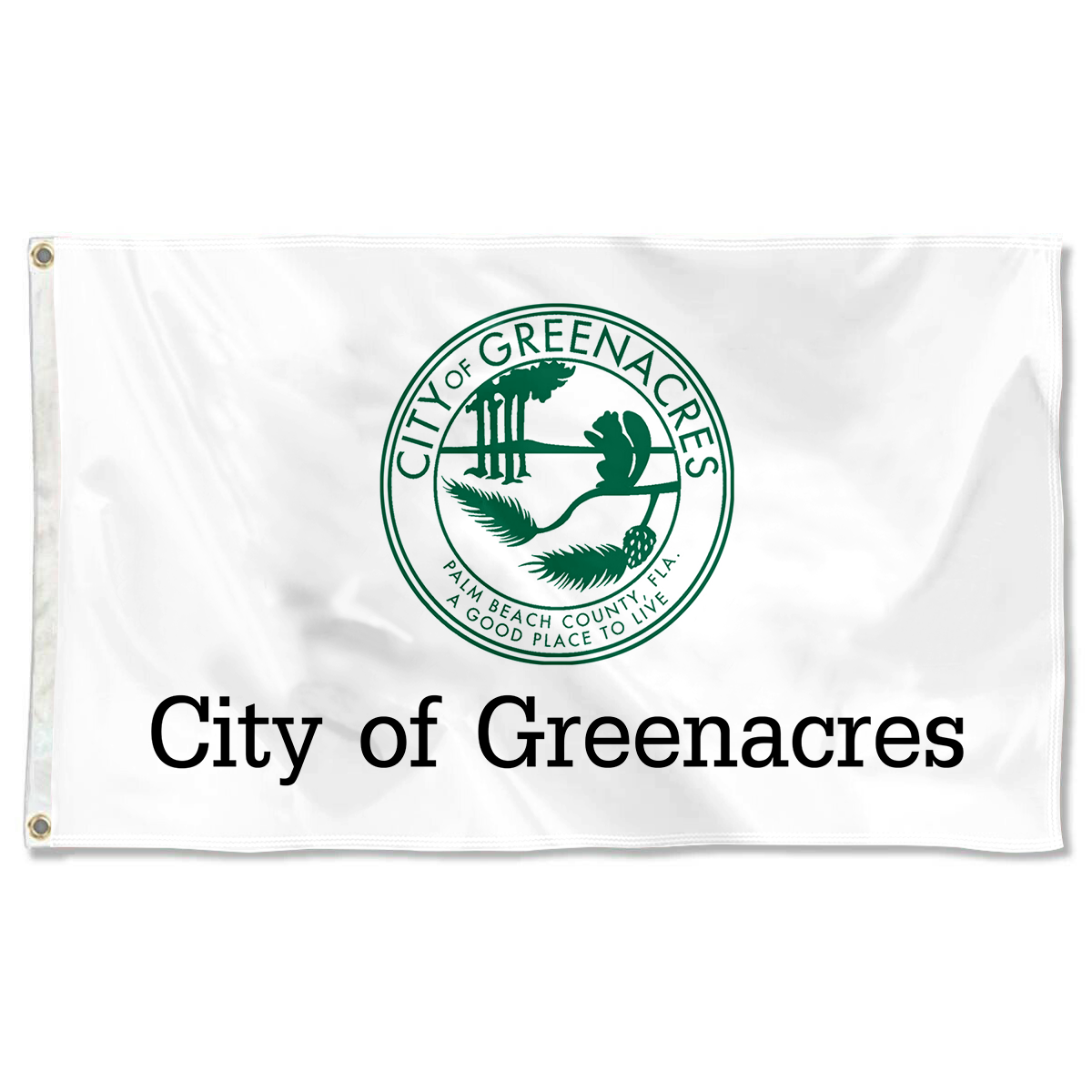 Fyon Greenacres, Florida flag  Banner