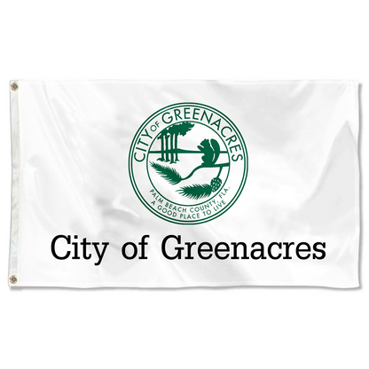 Fyon Greenacres, Florida flag  Banner
