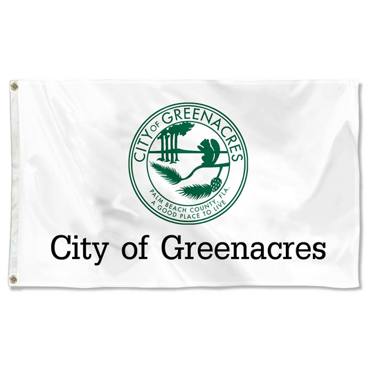 Fyon Greenacres, Florida flag  Banner