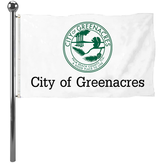 Fyon Greenacres, Florida flag  Banner