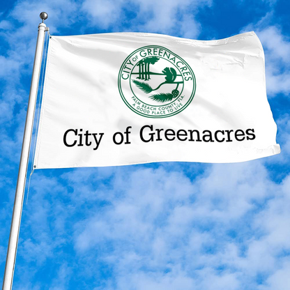 Fyon Greenacres, Florida flag  Banner