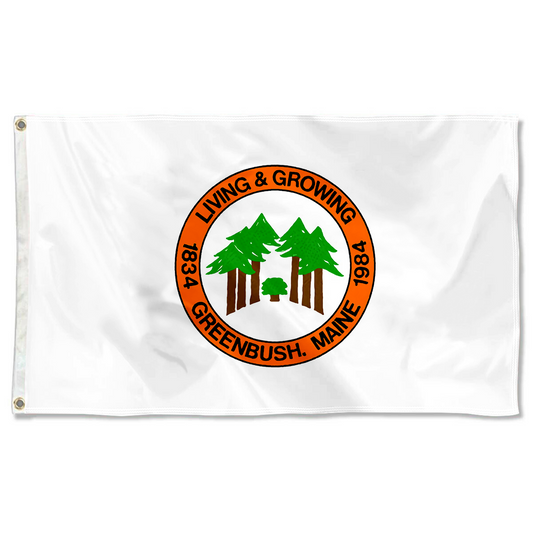 Fyon Greenbush, Maine flag Banner