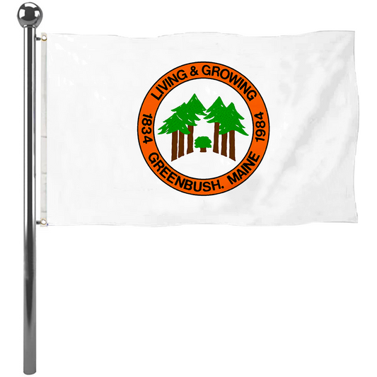 Fyon Greenbush, Maine flag Banner