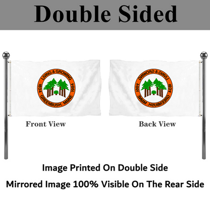 Fyon Greenbush, Maine flag Banner