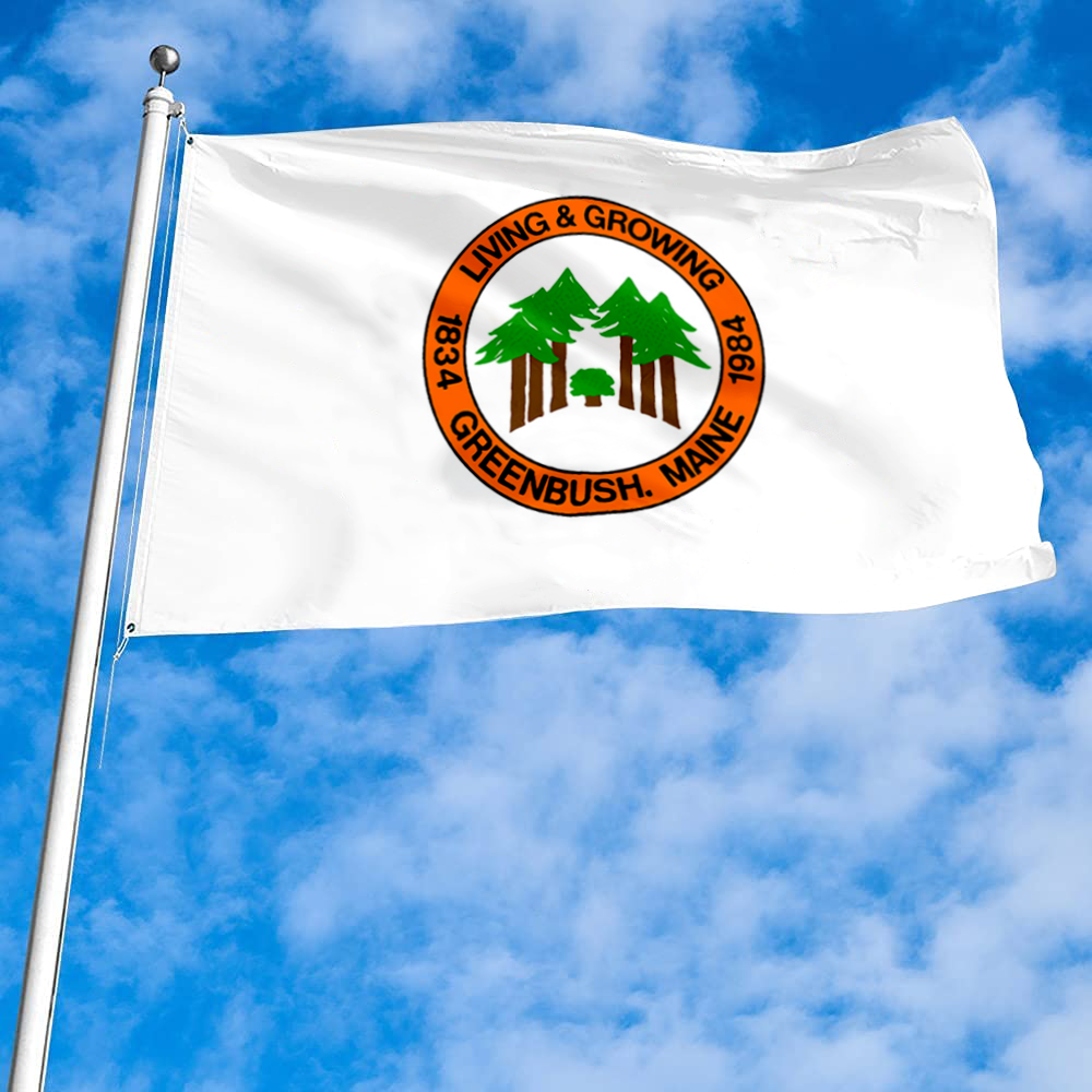 Fyon Greenbush, Maine flag Banner