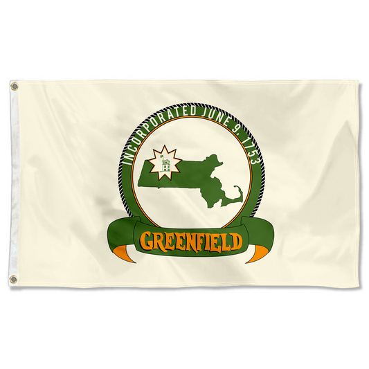 Fyon Greenfield, Massachusetts flag Banner