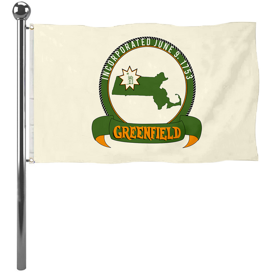 Fyon Greenfield, Massachusetts flag Banner