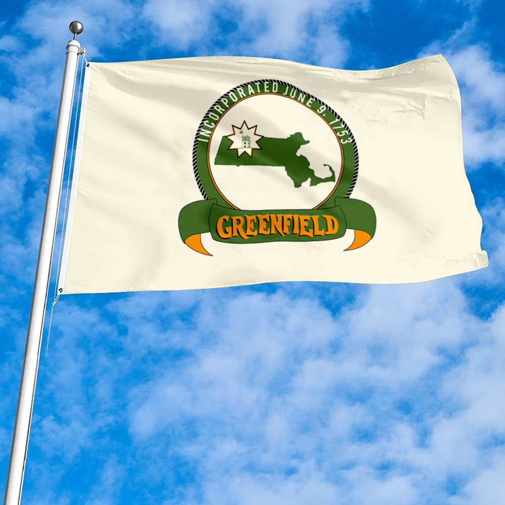 Fyon Greenfield, Massachusetts flag Banner