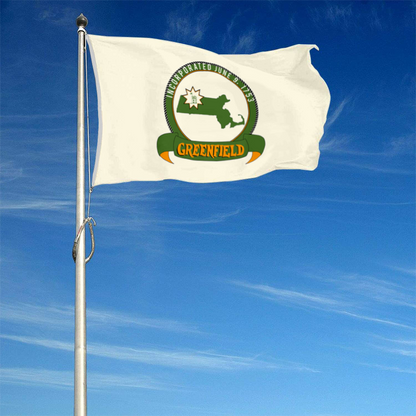 Fyon Greenfield, Massachusetts flag Banner