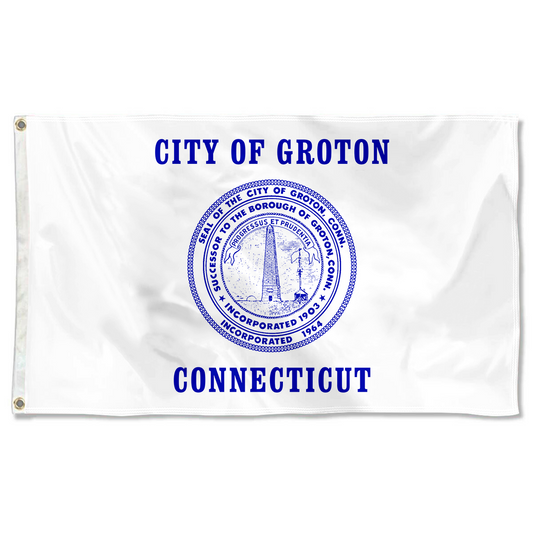Fyon Groton, Connecticut flag  Banner
