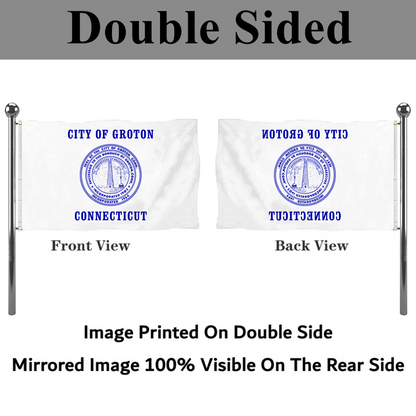 Fyon Groton, Connecticut flag  Banner
