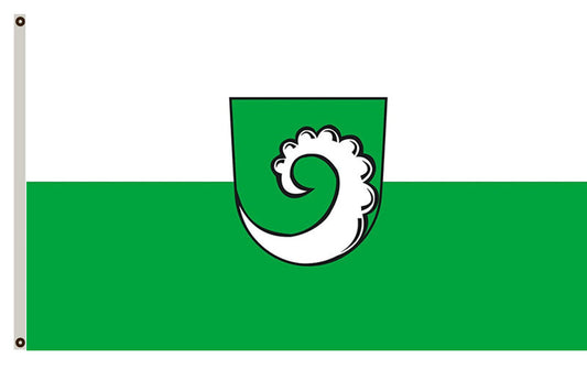Gruibingen (Region Stuttgart) landscape flag Indoor and outdoor banner