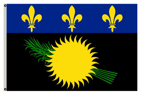 Guadeloupe Flag  landscape flag