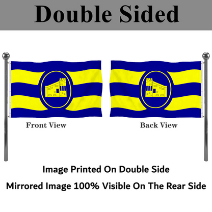 Fyon Guanica, Puerto Rico flag banner