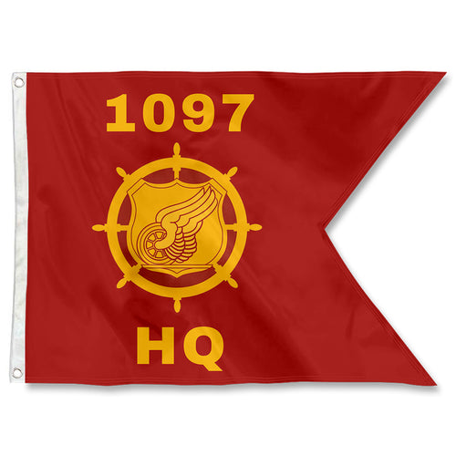 Fyon Guidon Custom Transportation Corps Flag Banner