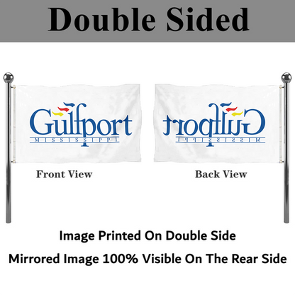 Fyon Gulfport, Mississippi flag Banner