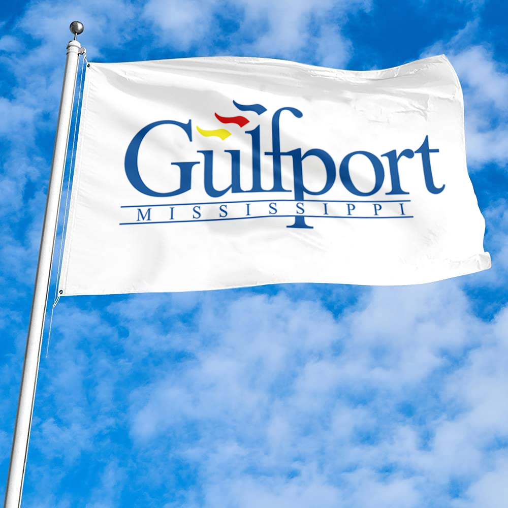 Fyon Gulfport, Mississippi flag Banner