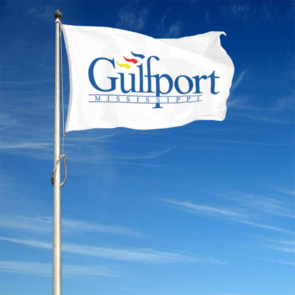 Fyon Gulfport, Mississippi flag Banner