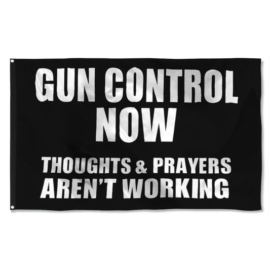 Fyon Gun Control Now Flag  Indoor and Outdoor Banner