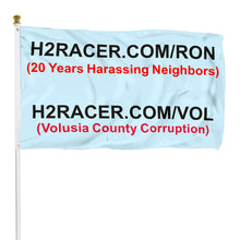 Fyon H2RACER.COM RON Flag  Indoor and outdoor banner