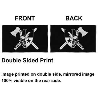 Fyon Hatchet and Dagger Ranger Pirate Flag Indoor and outdoor banner