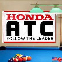 Fyon Honda Atc Follow The leader Flag Indoor and Outdoor Banner