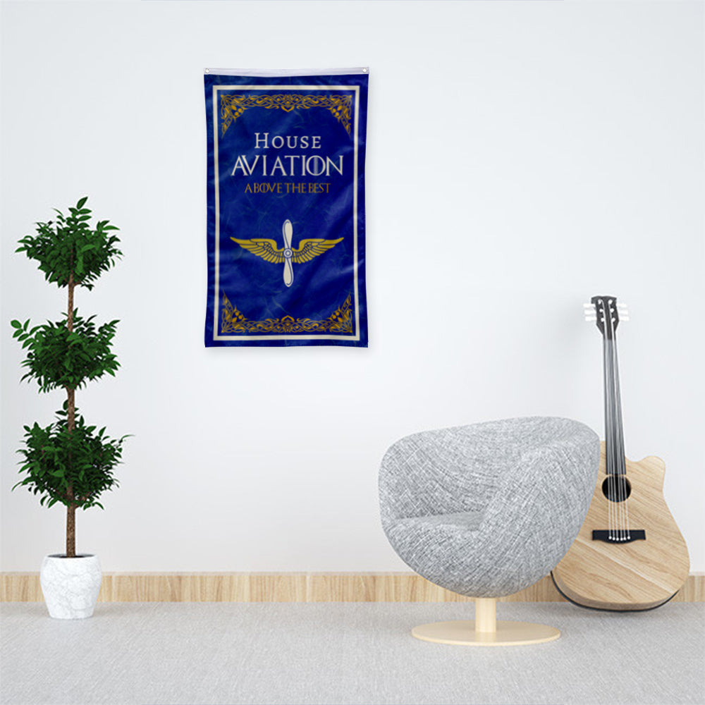 Fyon House Aviation Flag Indoor and outdoor banner