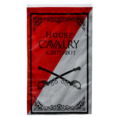 Fyon House Cavalry Flag Indoor and outdoor banner