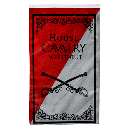 Fyon House Cavalry Flag Indoor and outdoor banner