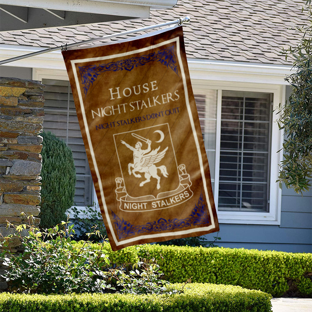Fyon House Night Stalkers Flag Indoor and outdoor banner