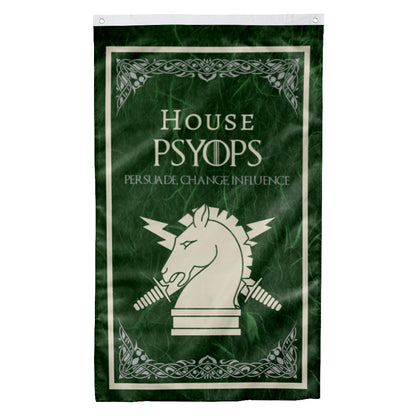 Fyon House Psyops Flag Indoor and outdoor banner