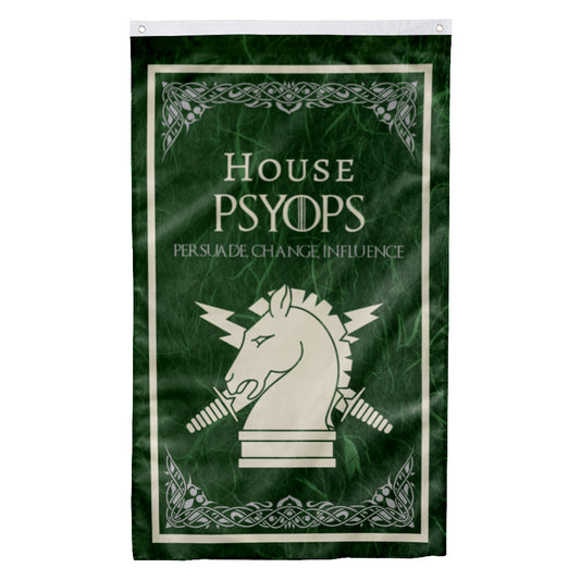 Fyon House Psyops Flag Indoor and outdoor banner