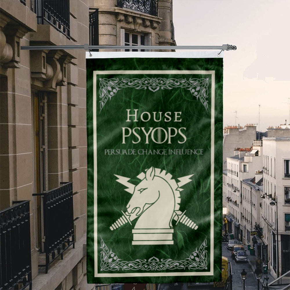 Fyon House Psyops Flag Indoor and outdoor banner