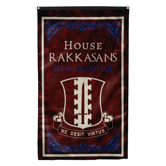 Fyon House Rakkasans Dui Flag Indoor and outdoor banner
