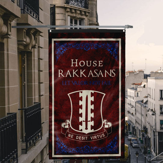 Fyon House Rakkasans Dui Flag Indoor and outdoor banner