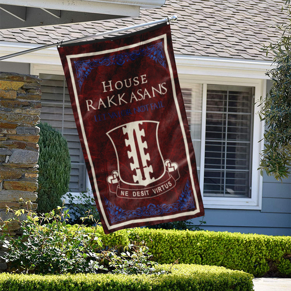Fyon House Rakkasans Dui Flag Indoor and outdoor banner