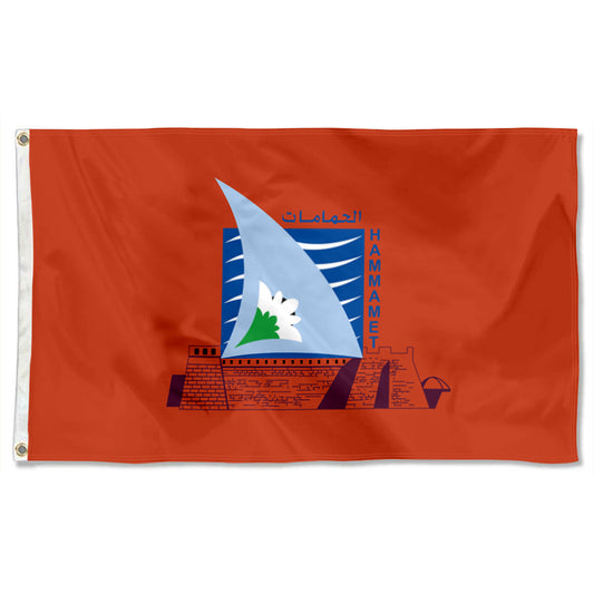 Fyon Hammamet, Tunisia Flag Banner