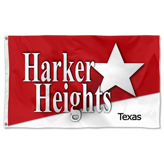 Fyon Harker Heights, Texas flag banner