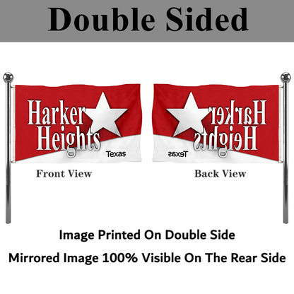 Fyon Harker Heights, Texas flag banner