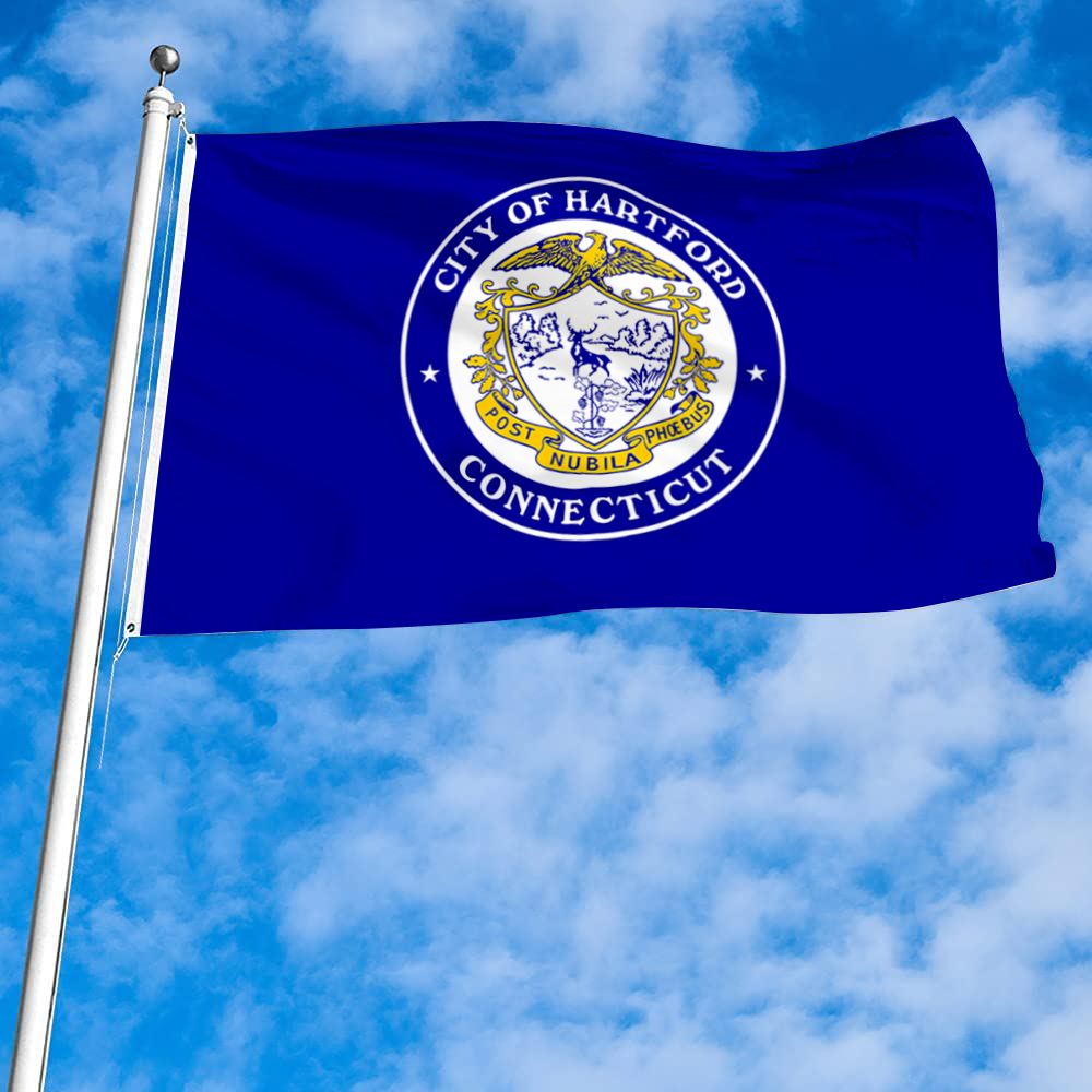 Fyon Hartford, Connecticut flag Banner